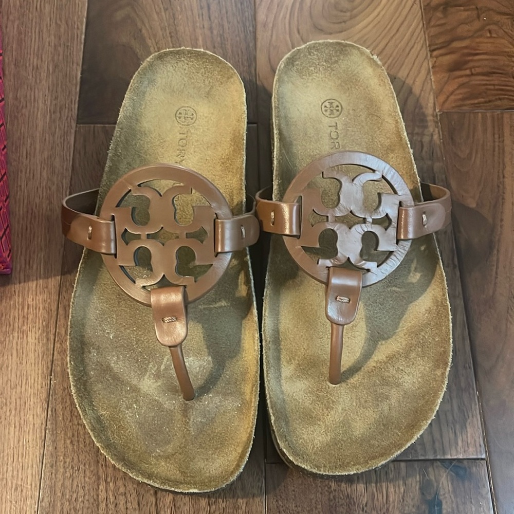Tory Burch Classic Cuoio Miller Cloud Calf Leather/Cork